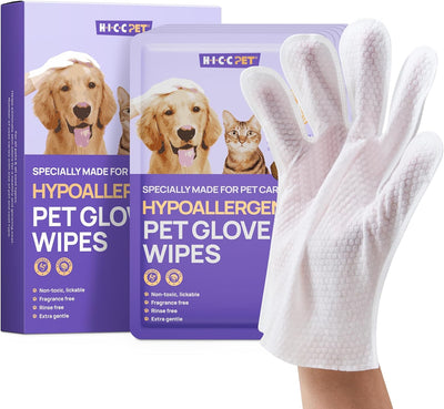 Dual-Texture Pet Glove Wipes™