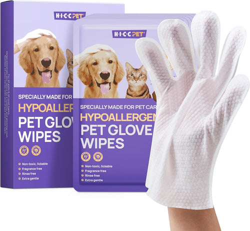 Dual-Texture Pet Glove Wipes™